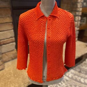 Bala Bala Orange Women’s Jacket Sz Med